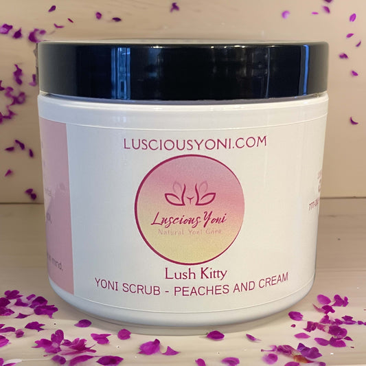 Lush Kitty Peaches and Cream Scrub